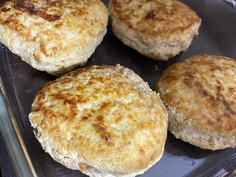 幼児食　玉ねぎ入りハンバーグ